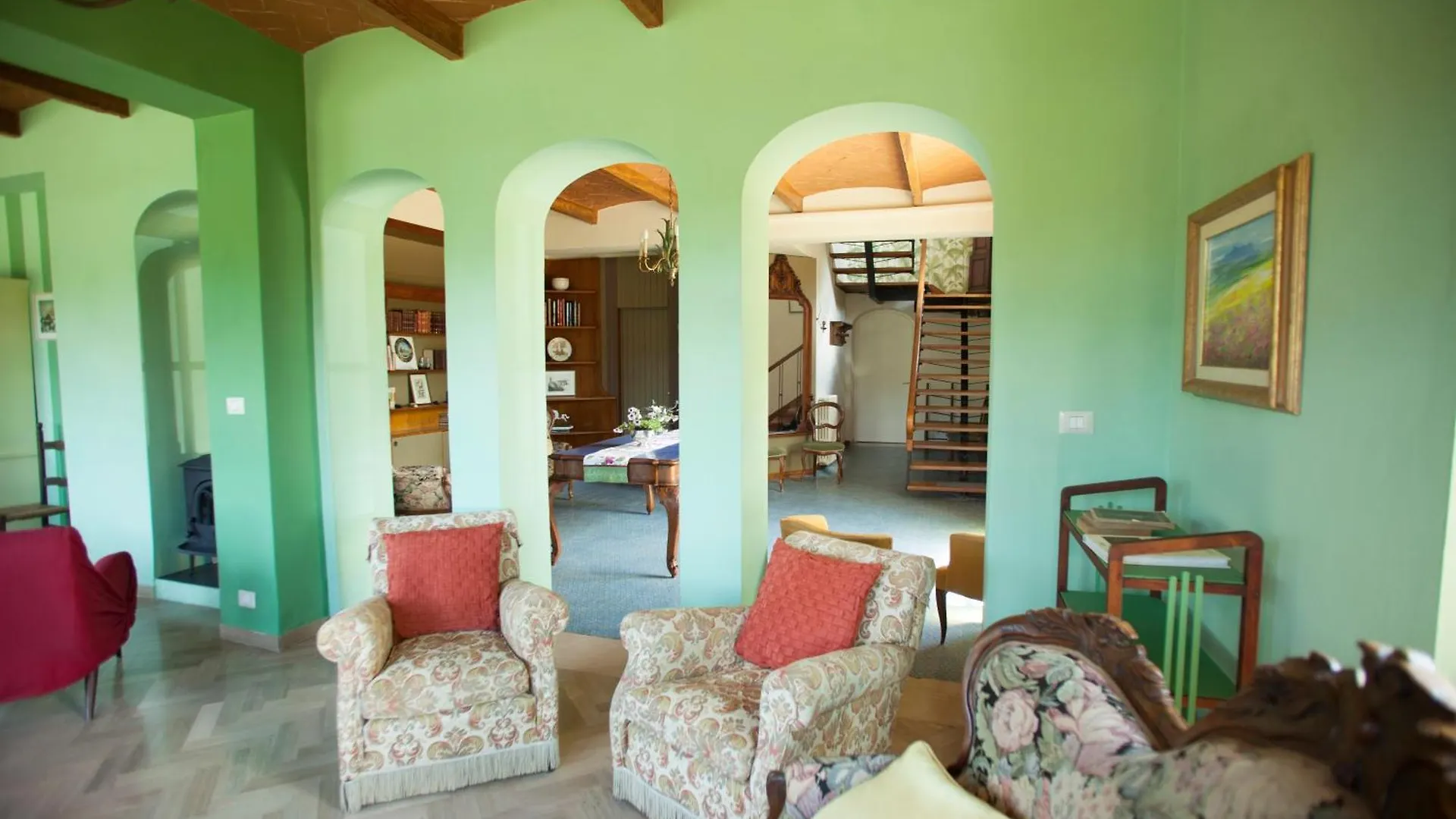 Gospodarstwo wiejskie Villa La Ginestra - Charming Country Home Capolona